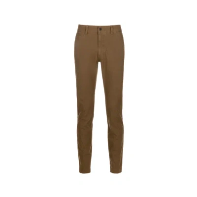 Dockers Skinny Cotton Trousers In Brown