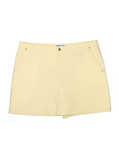 Pre-owned Dockers Skort In Yellow