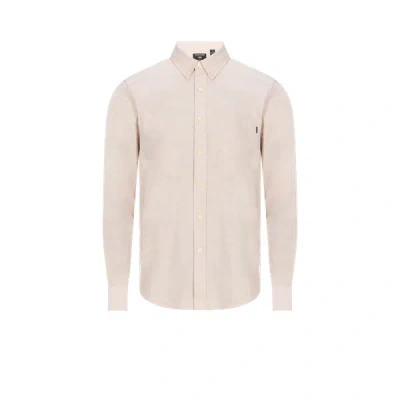 Dockers Slim Cotton-blend Shirt In Neutral