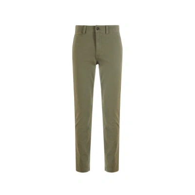 Dockers Slim-fit Cotton Trousers In Green