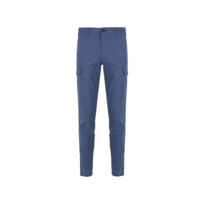 Dockers Straight-leg Cotton Trousers In Blue