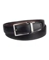 Dockers Reversible Dress Men's Belt With Comfort Stretch In Black,cognac