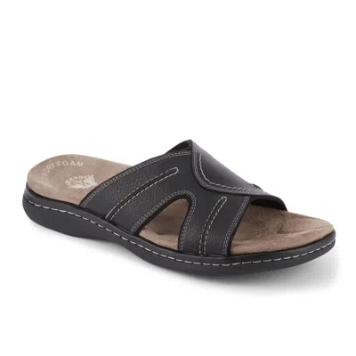 Dockers Sunland Mens Slides Casual Slide Sandals For Men In Black