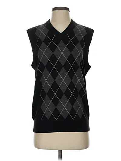 Pre-owned Dockers Sweater Vest In Black