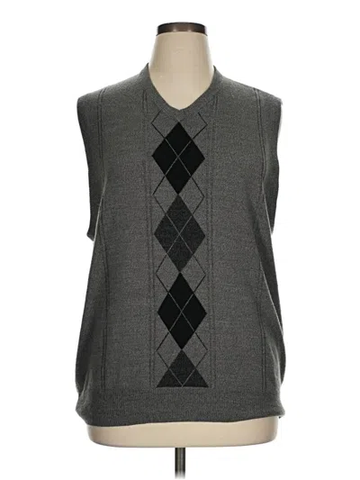 Pre-owned Dockers Sweater Vest In Gray