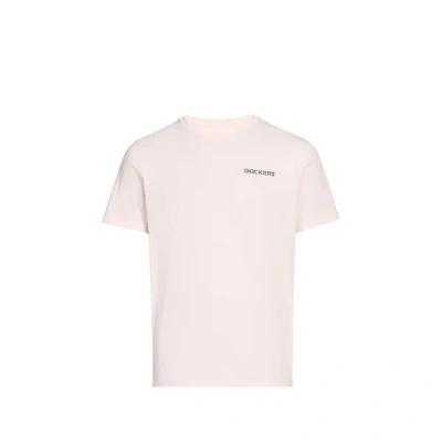 Dockers T-shirt À Logo En Coton In Pink