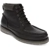 Dockers Mens Thames Casual Lace Up Moc Toe Boot In Black