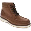 Dockers Men's Thames Casual Moc Toe Boot In Tan