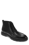 Dockers Mens Tollcross Rugged Dress Casual Lace Up Boot In Black