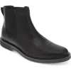 Dockers Men's Townsend Slip Resistant Faux Leather Comfort Boots In Black