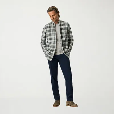 Dockers Ultra Soft Sueded Mens Regular Fit Flat Front Pant In Blue