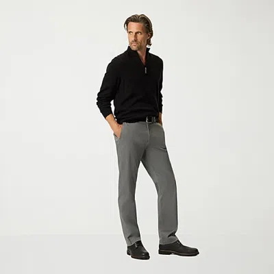 Dockers Ultra Soft Sueded Mens Regular Fit Flat Front Pant In Gray