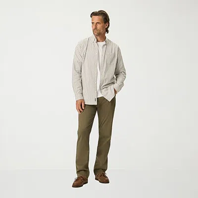 Dockers Ultra Soft Sueded Mens Regular Fit Flat Front Pant In Green