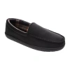 Dockers Venetian With Fleece Lining Boys Moccasin Slippers In Black