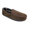Dockers Venetian With Fleece Lining Boys Moccasin Slippers In Brown