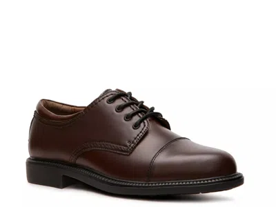 Dockers Wide Width Gordon Cap Toe Oxford In Brown