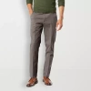 Dockers Workday Khaki With Smart 360 Flex Mens Slim Fit Flat Front Pant In Gray
