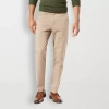 Dockers Workday Khaki With Smart 360 Flex Mens Slim Fit Flat Front Pant In Brown