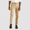 Dockers Workday Khaki With Smart 360 Flex Mens Straight Fit Flat Front Pant In Neutral