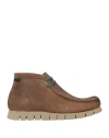 Docksteps Green Philosophy Man Ankle Boots Brown Size 9 Soft Leather