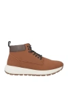 Docksteps Man Ankle Boots Brown Size 9 Leather In Brown