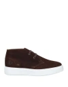 Docksteps Man Ankle Boots Cocoa Size 9 Leather In Brown