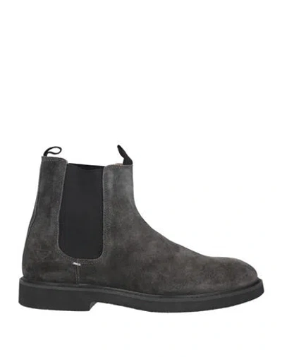 Docksteps Man Ankle Boots Grey Size 13 Soft Leather
