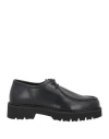 Docksteps Man Lace-up Shoes Black Size 9 Soft Leather In Black