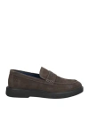 Docksteps Man Loafers Dark Brown Size 9 Leather In Brown