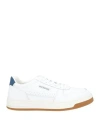 Docksteps Man Sneakers White Size 8 Leather In White