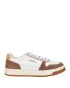 Docksteps Man Sneakers White Size 8 Leather In White