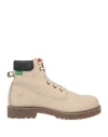Docksteps Woman Ankle Boots Beige Size 8 Leather In Beige