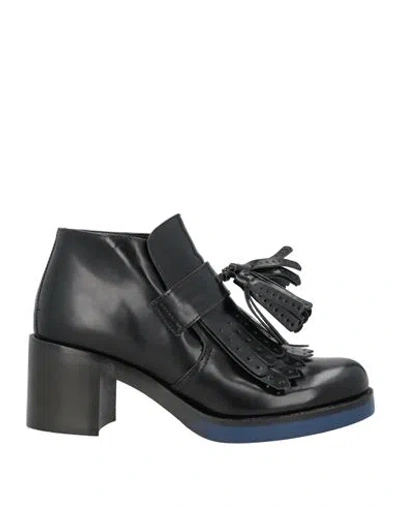 Docksteps Woman Ankle Boots Black Size 8 Leather