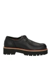 Docksteps Woman Lace-up Shoes Black Size 8 Leather In Black
