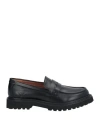 Docksteps Woman Loafers Black Size 8 Leather In Black