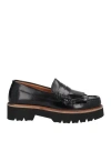Docksteps Woman Loafers Black Size 10 Soft Leather In Black