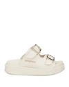 Docksteps Woman Sandals Off White Size 8 Leather