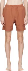 Document Orange New Swim Shorts In Brick