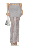Dodiee Jerri Skirt In Gray