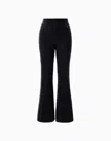 Dodiee Lily Cable-knit Wide Leg Pant In Noir In Black