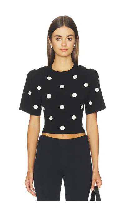 Dodiee Poppi Top In Black