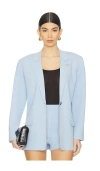 Dodiee Reinforce Blazer In 淡蓝色