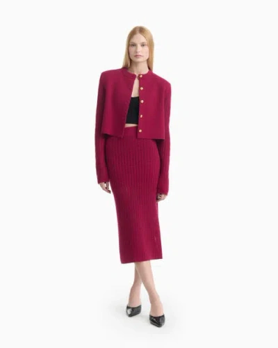 Dodiee Renai Bolero In Burgundy