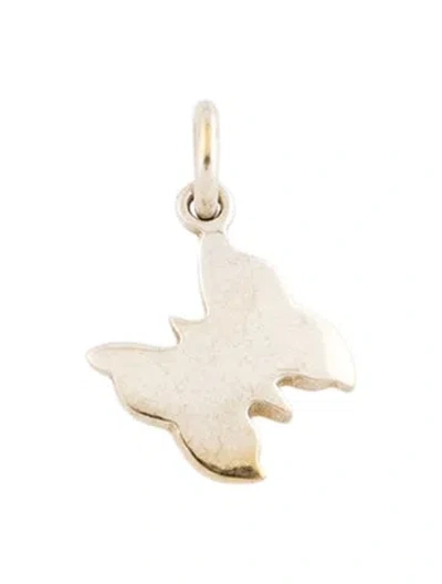 Pre-owned Dodo 18k Butterfly Charm In Multicolor