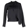 Dodo Bar Or Berna Blouse In Black Silk In Black