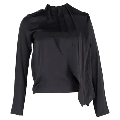 Dodo Bar Or Berna Blouse In Black Silk
