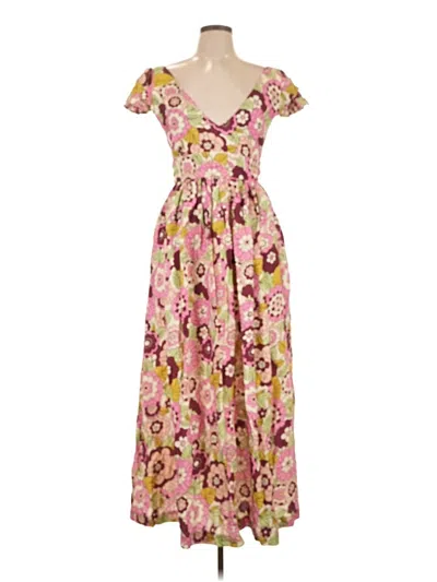 Pre-owned Dodo Bar Or Casual Dress In Pink