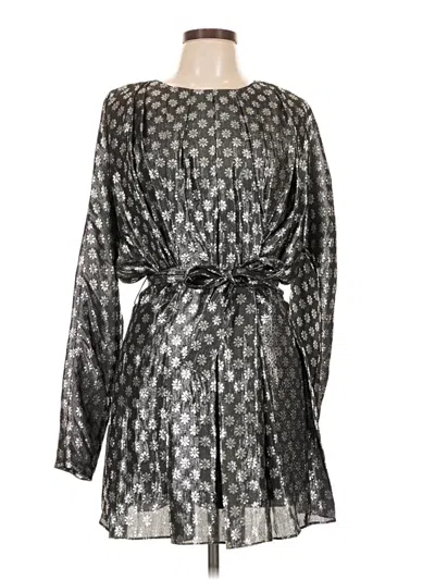 Pre-owned Dodo Bar Or Cocktail Dress In Silver