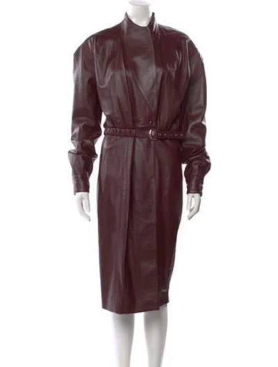 Pre-owned Dodo Bar Or Leather Midi Length Dress In Multi