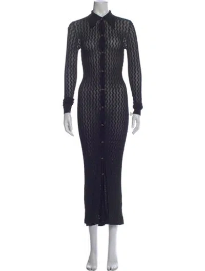 Pre-owned Dodo Bar Or Long Dress In Blue